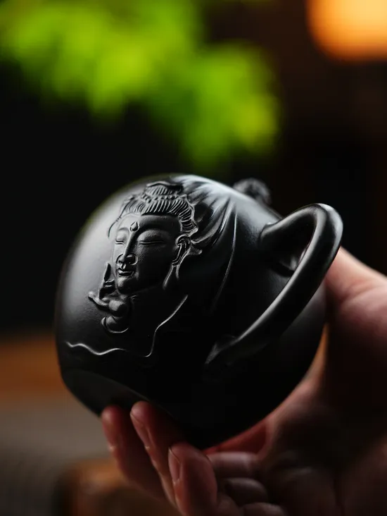 紫砂壺 禪意美人肩 徐六明手工製作 1