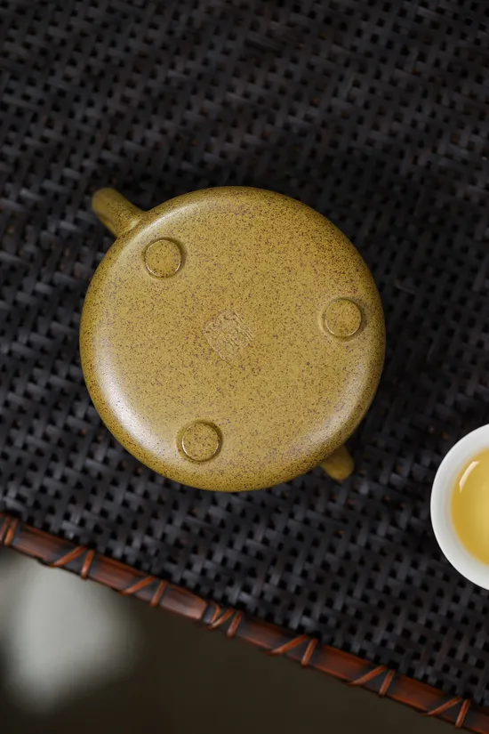 國工方勤平紫砂壺 子冶石瓢 高溫段泥 230cc 1