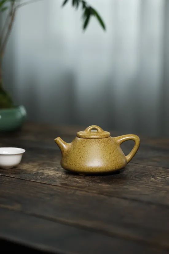 國工方勤平紫砂壺 子冶石瓢 高溫段泥 230cc 2