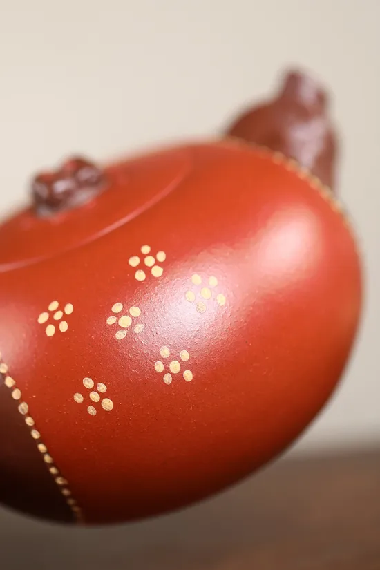 福豬紫砂壺 高階工藝美術師鮑玉華手作 2