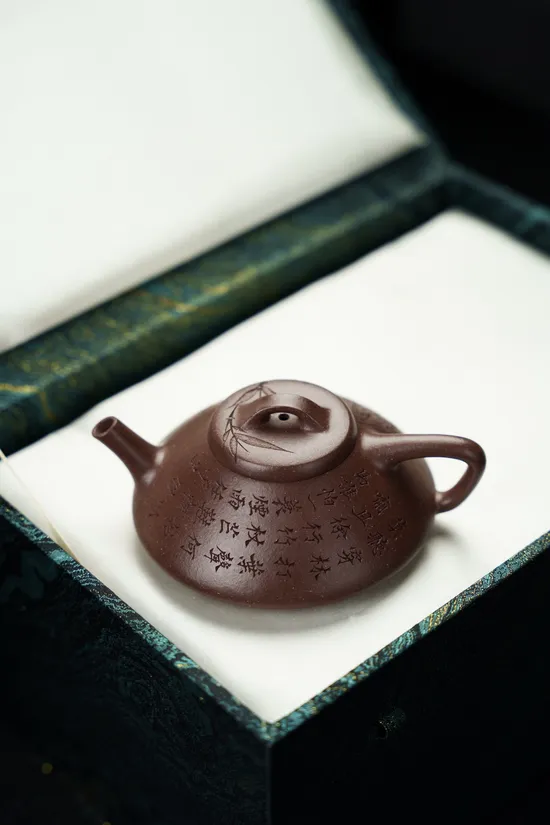 合瓢經典紫砂壺160cc原礦紫泥古樸潤澤 1