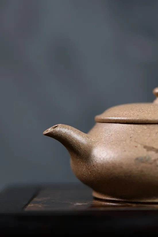 紫砂壺 明爐 蔣亞平創作 原礦老段泥 120cc 1