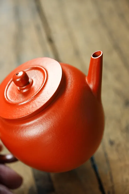 紫砂壺高工推薦 大紅袍210cc陳衛明手工製作 2