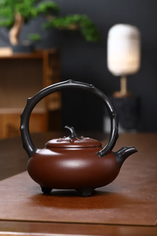 紫砂壺周新元常青提樑收藏級作品 1