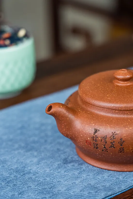紫砂壺滿福原礦降坡泥高工尹懷手工製作 2