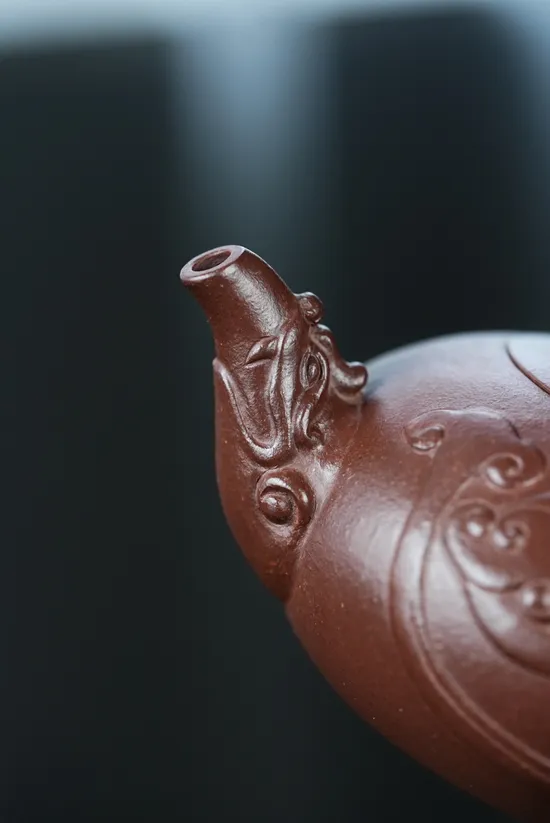 唐羽女王祥瑞飛羽紫砂壺 高品質手工製造 2