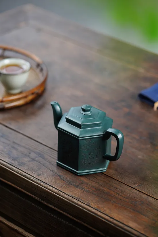 紫砂壺六方神韻 工藝精緻 泥料優質 1