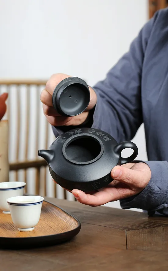 紫砂壺邊鼓壺高俊傑工藝美術師手工製作 1