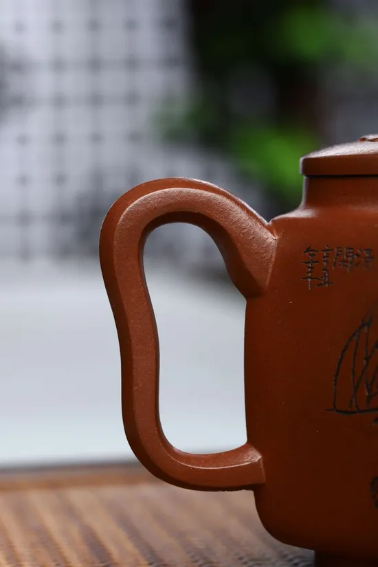 強濟人六方宮燈紫砂壺原礦底槽清手工製作 1