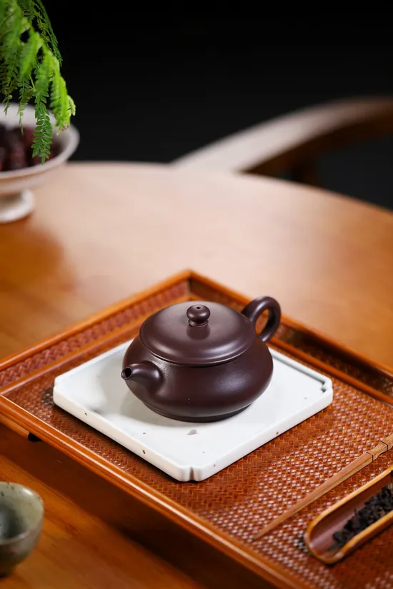 紫砂壺明爐手工製作名家楊軍保 1