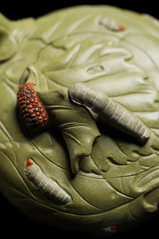 徐南大師紫砂壺 蠶寶寶套組 紫砂茶具 2