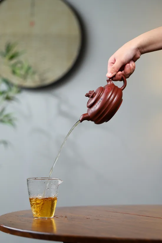 紫砂壺福在眼前珍藏龍血砂袁雲連工藝美術師 2