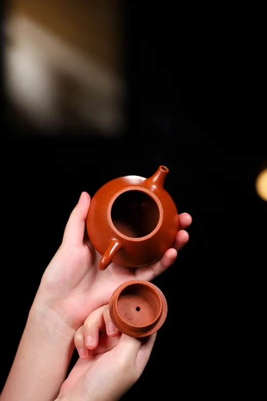 手工紫砂壺 石瓢茶具 透氣性強 值得收藏 1