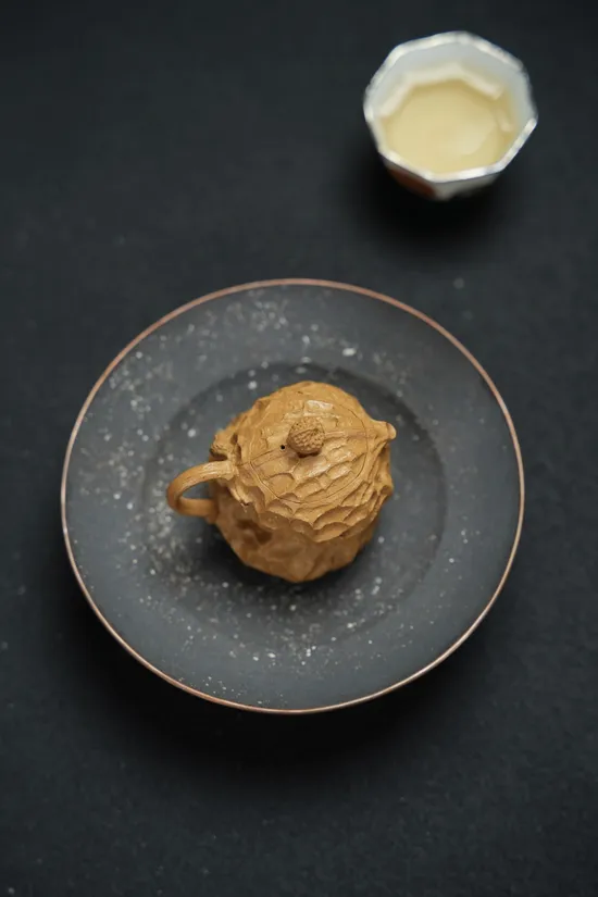 紫砂壺 精品手工製作 好事花生把玩器 2