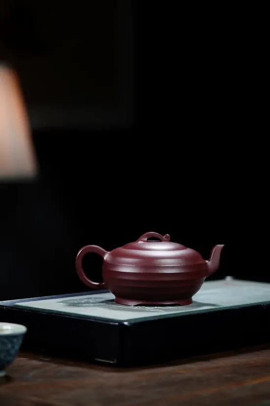 紫砂壺線韻如意高建中工藝美術師佳作 1