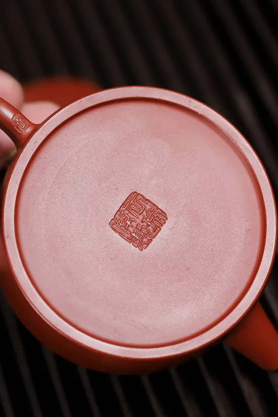 紫砂壺 精品大紅袍 銀錢漢瓦 泡茶器具 2