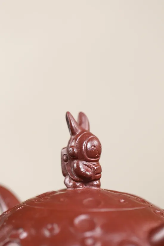 紫砂壺 漫步月球 鮑玉華手工製作 1