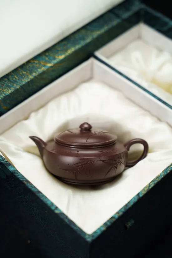 紫砂壺手工製作老紫料經典款式 1