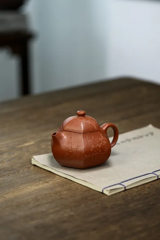 紫砂壺六方文旦手工製作專業收藏 2