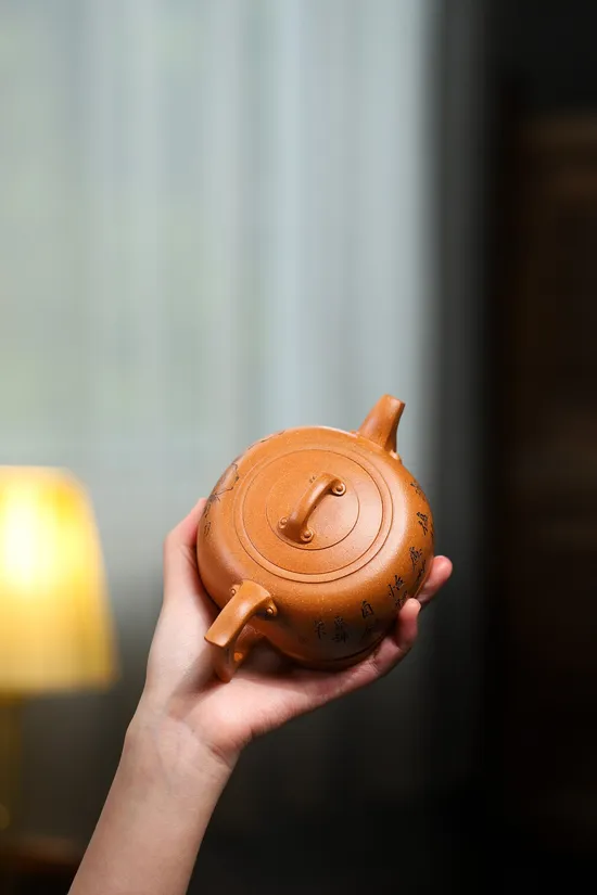 紫砂壺 富貴如意 姚華君創作 絕版泥料 1