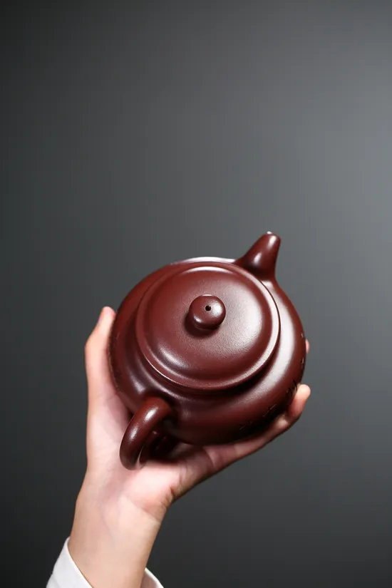 紫砂壺收藏級仿古作品 溫潤老紫泥手工製作 1