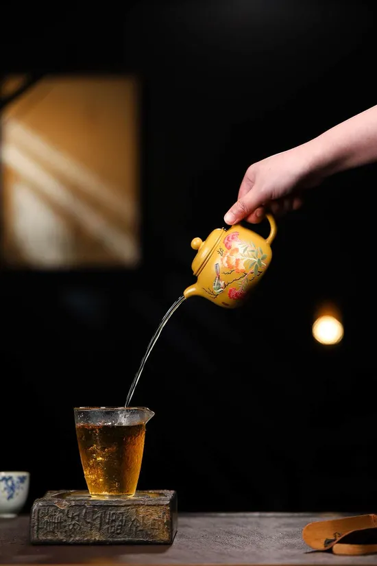 國工楊軍保紫砂壺匏尊原礦黃金朱泥手工製作 1