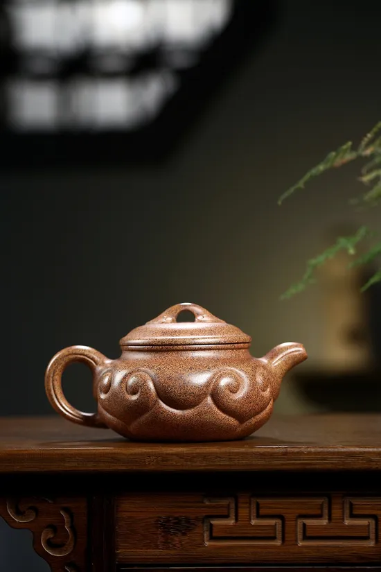 王芳老師紫砂壺仿古如意 精品收藏 2