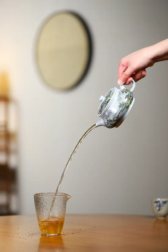 紫砂壺明爐海藍泥250cc大師合作款 2