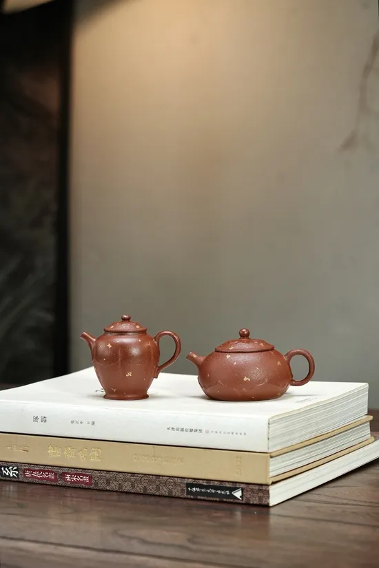 紫砂壺手工製作原礦紅降坡茶具 2