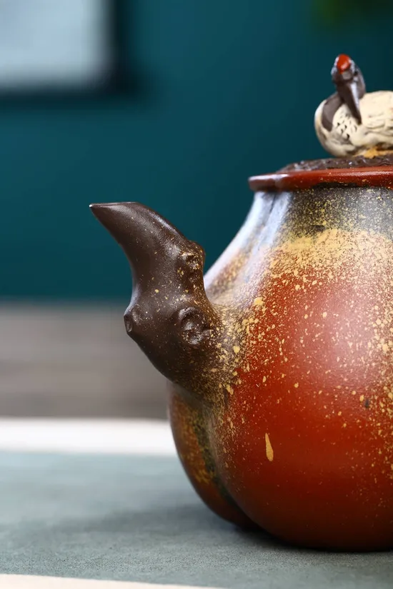 范家一脈紫砂壺收藏佳品松鶴延年 1