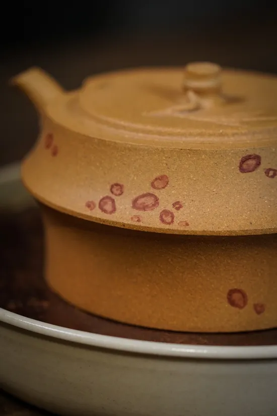 高俊傑紫砂壺竹趣全手工老段泥190cc收藏茶具 1