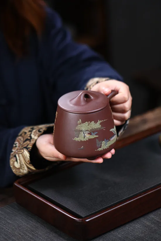 紫砂壺藝術收藏精品蓋杯 1