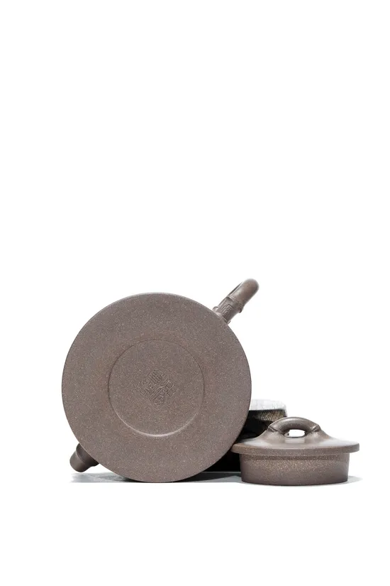 紫砂壺清風系列工藝美術師潘菊芳原礦青灰泥180cc 2