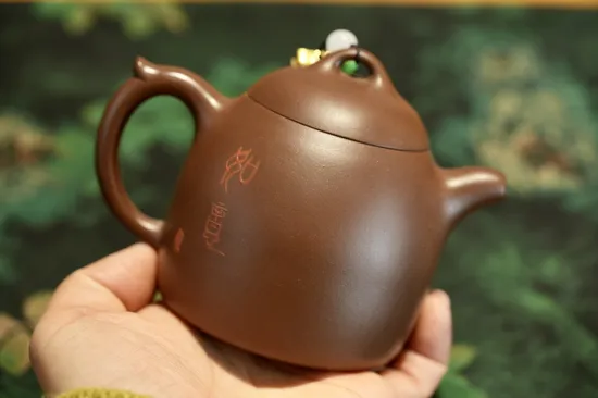 秦權紫砂壺原礦紫泥手工製作 2