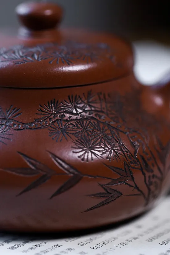 紫砂壺君德壺文革紫泥國工精品 1