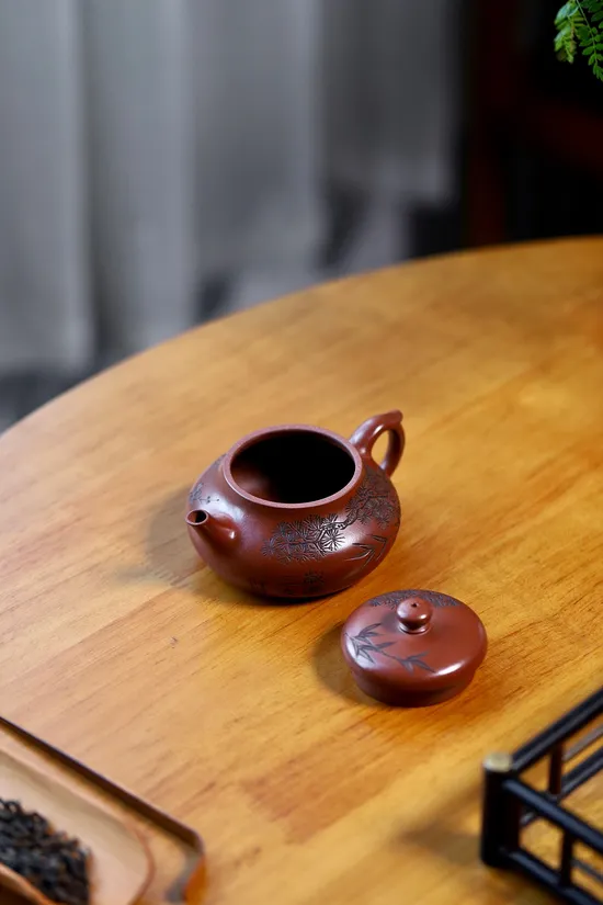 紫砂壺君德壺文革紫泥國工精品 2