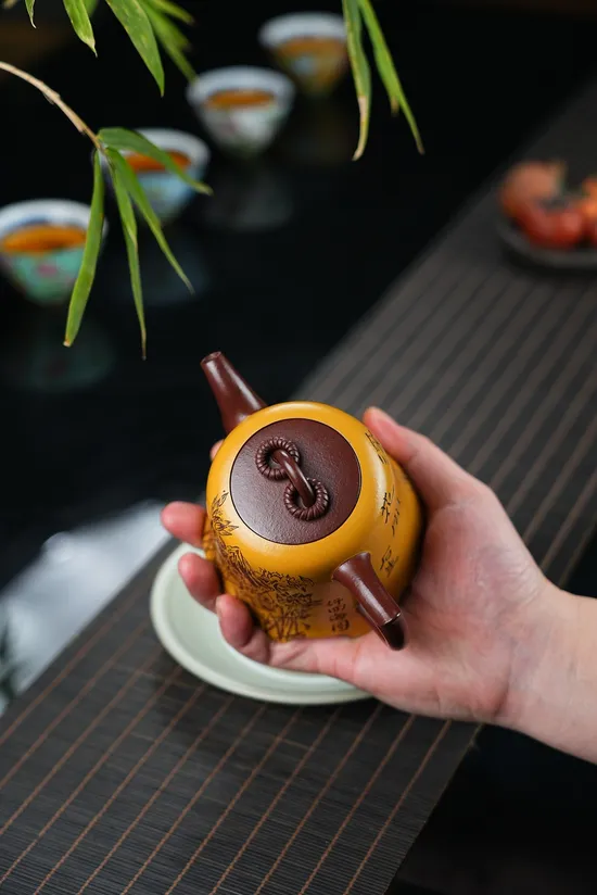 金鐘紫砂壺手工製作段泥粉漿300cc惠海華 2