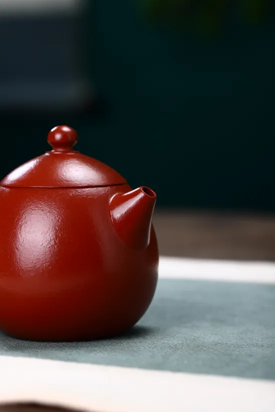 紫砂壺 龍蛋 吳國政 原礦大紅袍 100cc 1