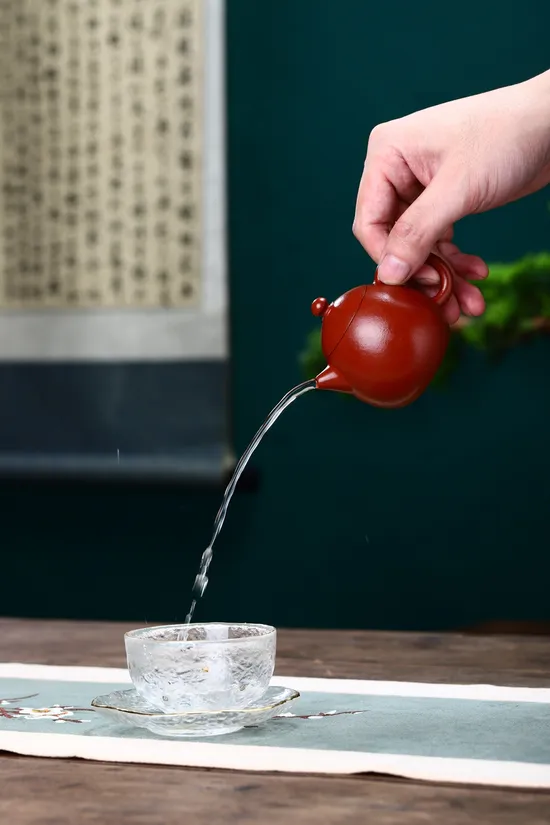 紫砂壺 龍蛋 吳國政 原礦大紅袍 100cc 2