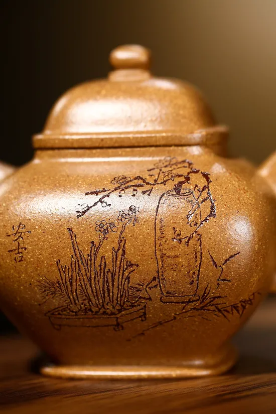 紫砂壺 全手工製作 精品推薦 四方華燈 2