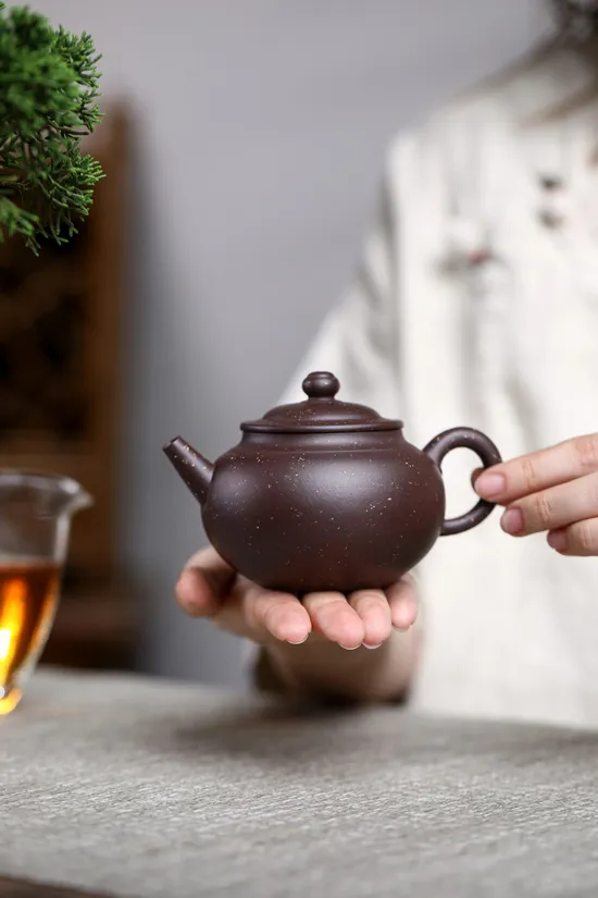 紫砂壺樸圓｜國藝師鮑玉華手工製作 2