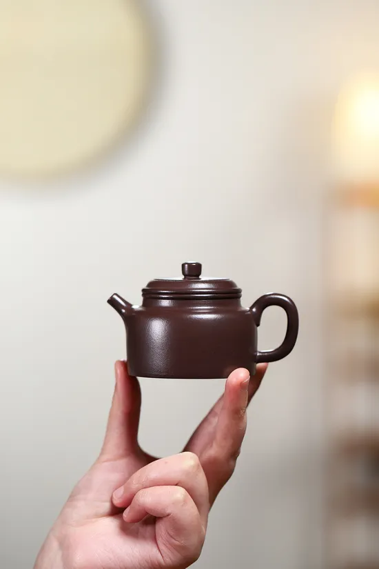百目老紫泥德鐘壺莊麗老師純手工製作 1