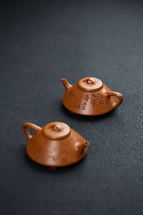 合瓢經典紫砂壺150cc原礦黃降坡 1