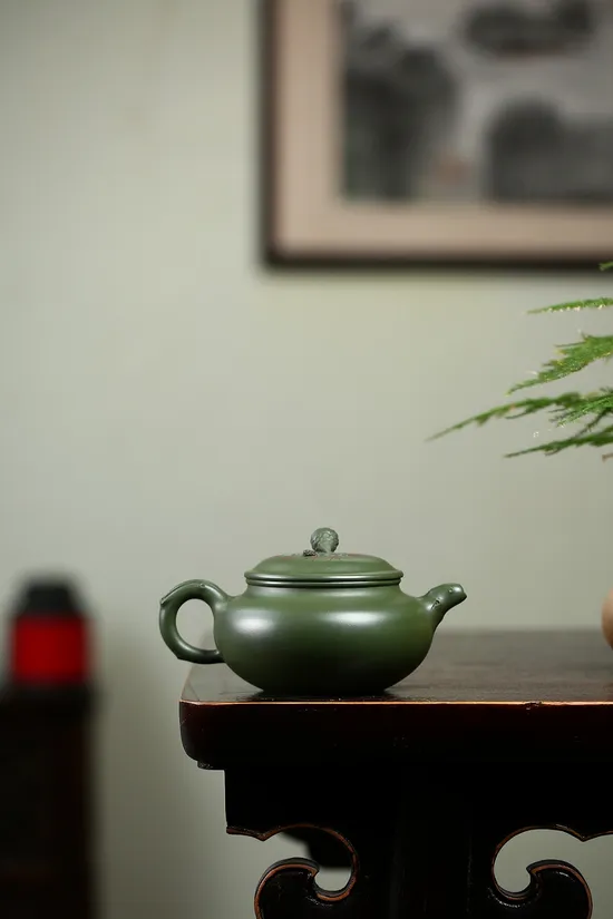 紫砂壺松果仿古高工佳作 1