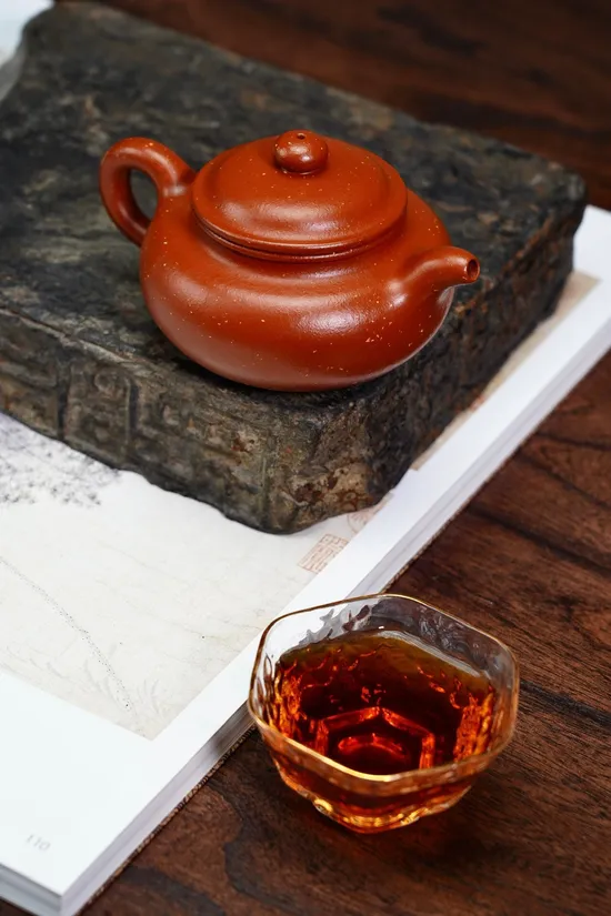紫砂壺手工製作原礦朱泥泡茶器具 2