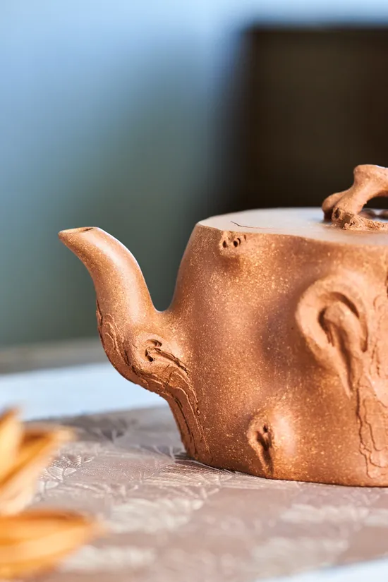 松樁紫砂壺 研高工藝美術師蔣老師創作 2