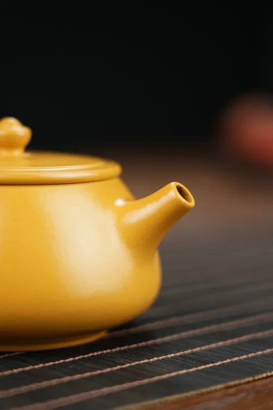 紫砂壺平蓋石瓢國工精品手工製作 1