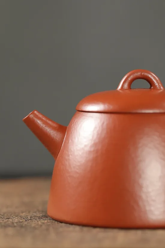 手工紫砂壺秦權款式 紫砂茶具收藏首選 2