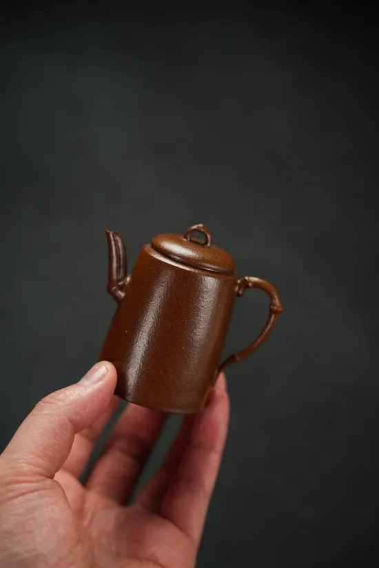 高竹君紫砂壺85cc 黃金段古法柴燒 1