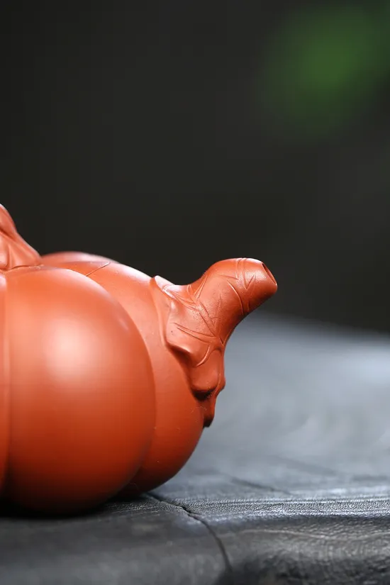 紫砂南瓜壺 精工細作 鮑玉華老師設計 2